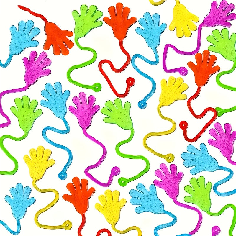 Stretchy Hand Toys Colorful Finger Puppets Sensory Play Party Favors