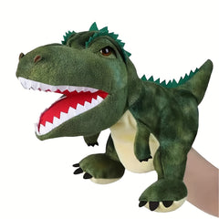 Realistic Dinosaur Hand Puppets Soft Plush Toy Set for Kids