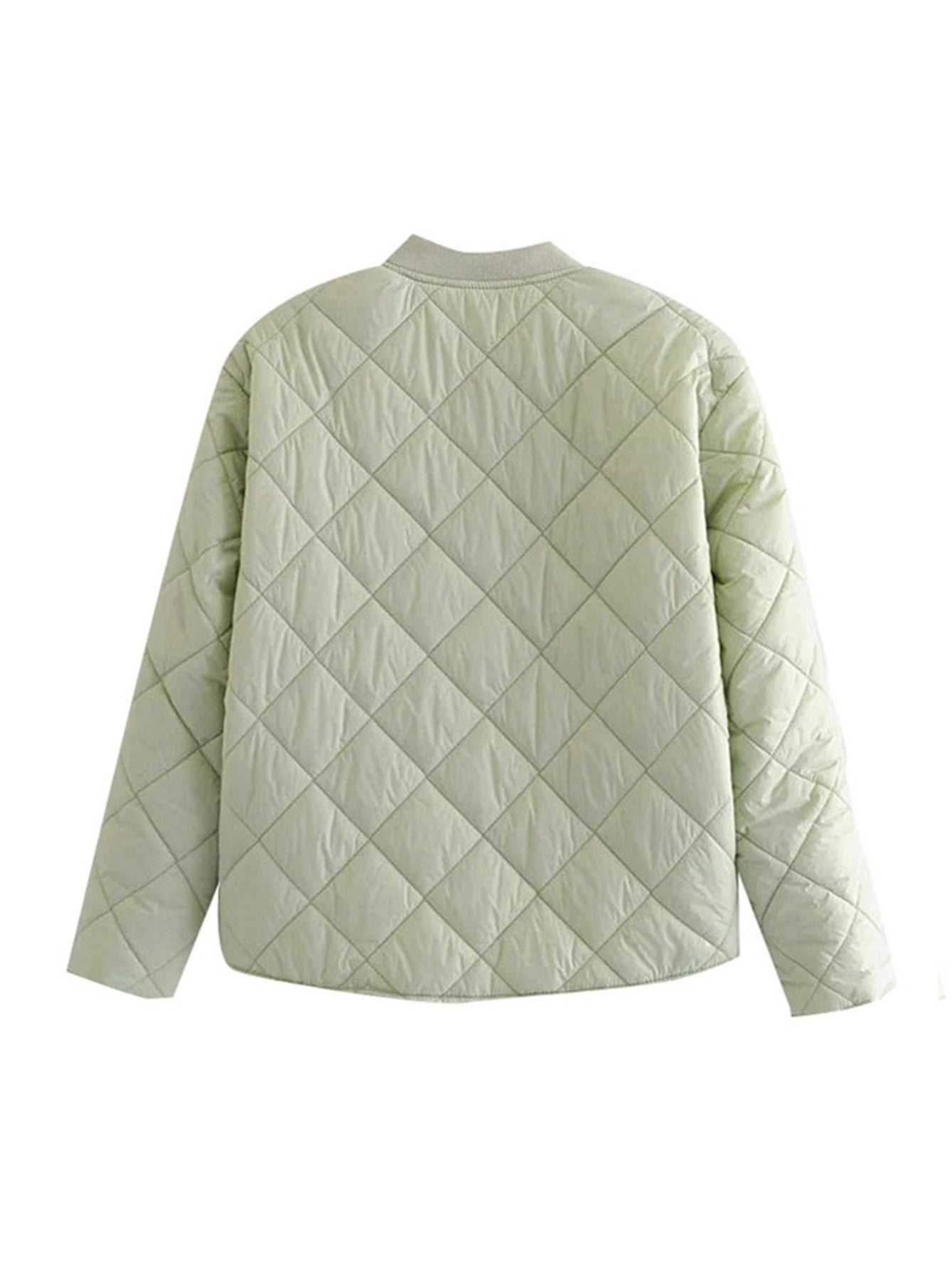 Women's Solid Pocket Long Sleeve Coat