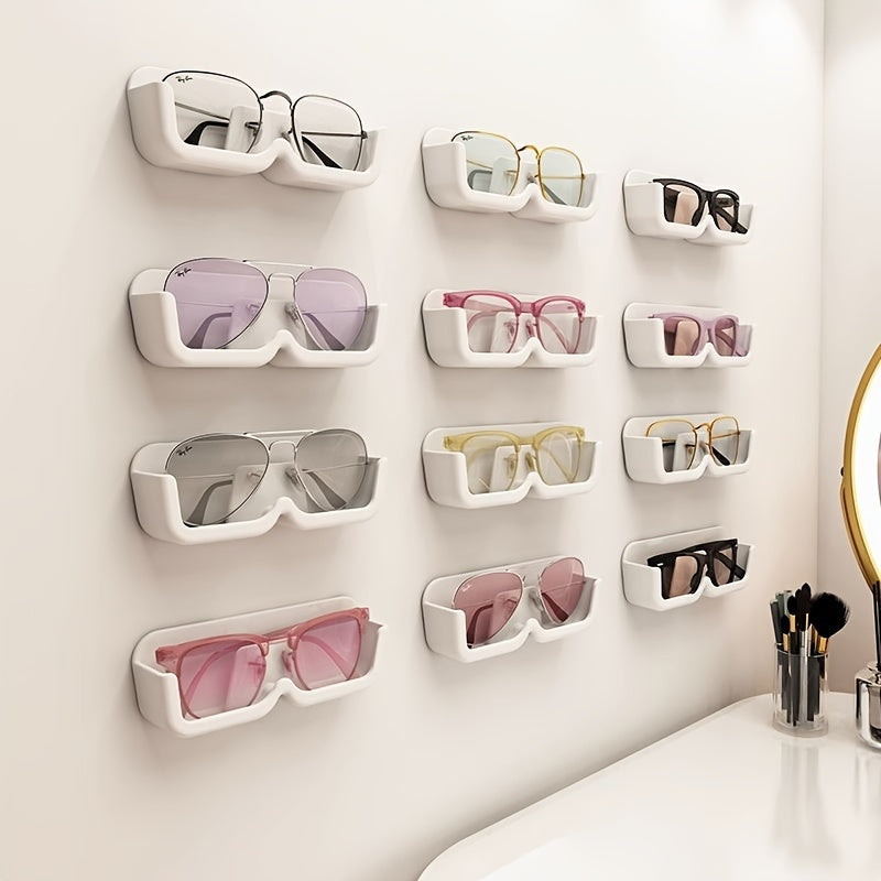 Wall Mounted Glasses Storage Box High-end Sunglasses Rack
