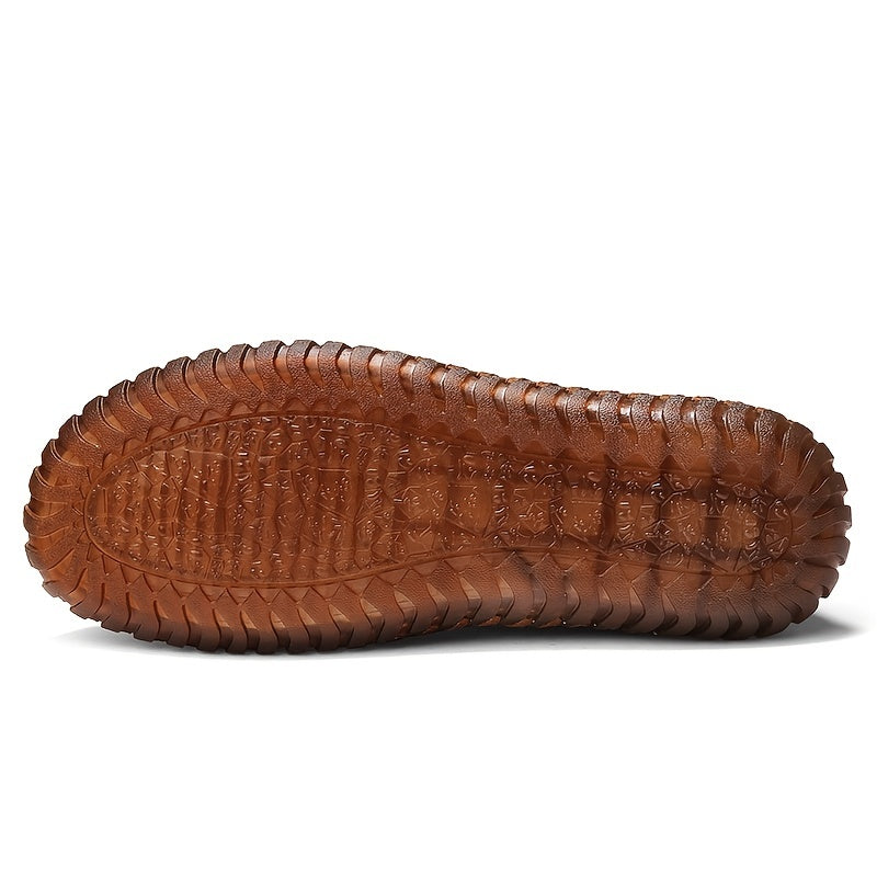 CLOHOO Soft Sole Loafers Men's Slip On Dress Shoes
