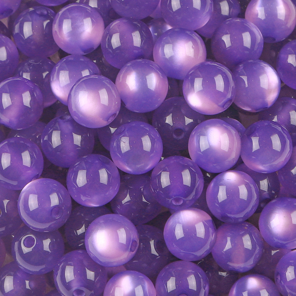 Resin Cat Eye Beads 100pcs Pack