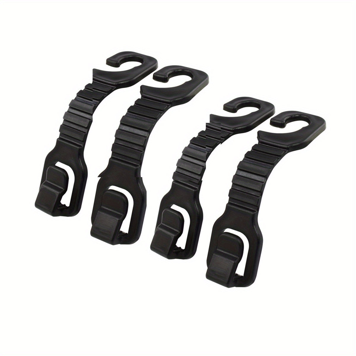 4pcs Hidden Storage Hooks For Cars Car Seat Hooks