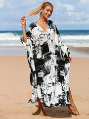  Tie Dye Cover Up Dress