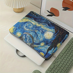 Night Sky Laptop Handbag Soft Cover Tablet Zipper Bag