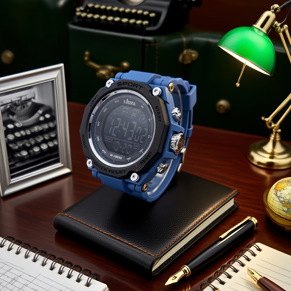 Boys' Waterproof Timer Wristwatch for Ages 8-18