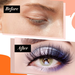 10 Pairs Fluffy 3D Faux Mink Eyelashes Soft Natural Extensions Dramatic Makeup