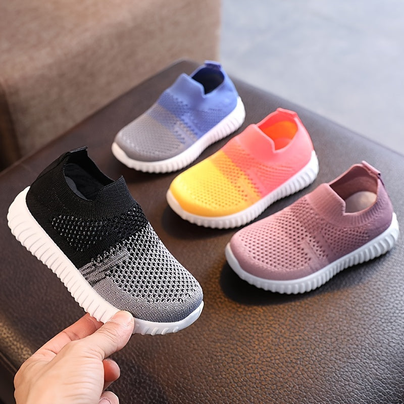 Men's Woven Slip On Sneakers Breathable Sock Shoes for Outdoor Walking
