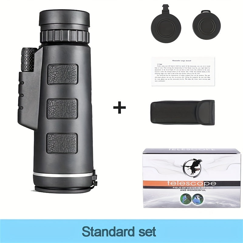 Portable Monocular with Long Range Zoom for Outdoor Activities