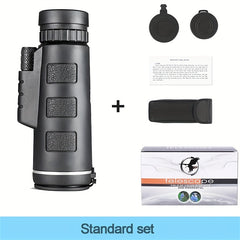 Portable Monocular with Long Range Zoom for Outdoor Activities