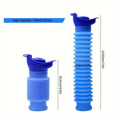 2pcs Portable Silicone Urinal Funnel Outdoor Travel Camping Toilet Device