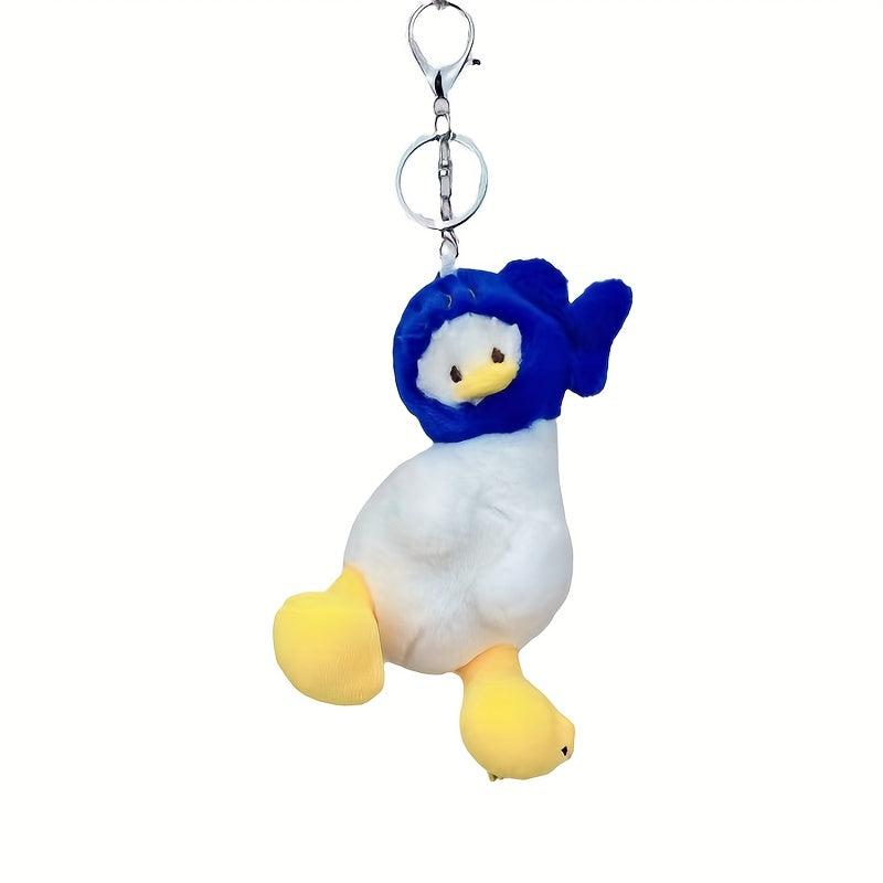 Yellow Duck Plush Keychain & Charm Soft Stuffed Animal