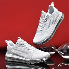 Men's Plus Size Breathable Running Shoes Air Cushion Non Slip Sneakers