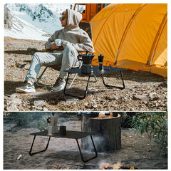 Portable Folding Table Camping Lightweight Storage Picnic Table