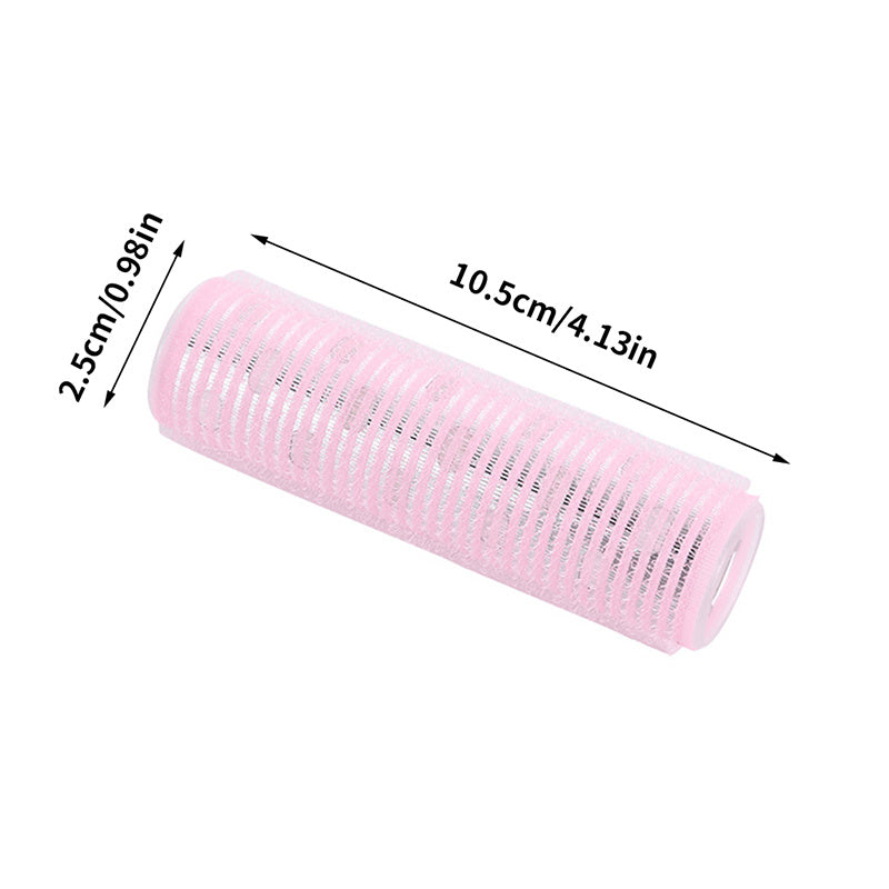 Self Grip Hair Rollers Set for DIY Bangs Medium Short Hair