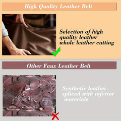  Retro Pin Buckle Leather Men's Belt