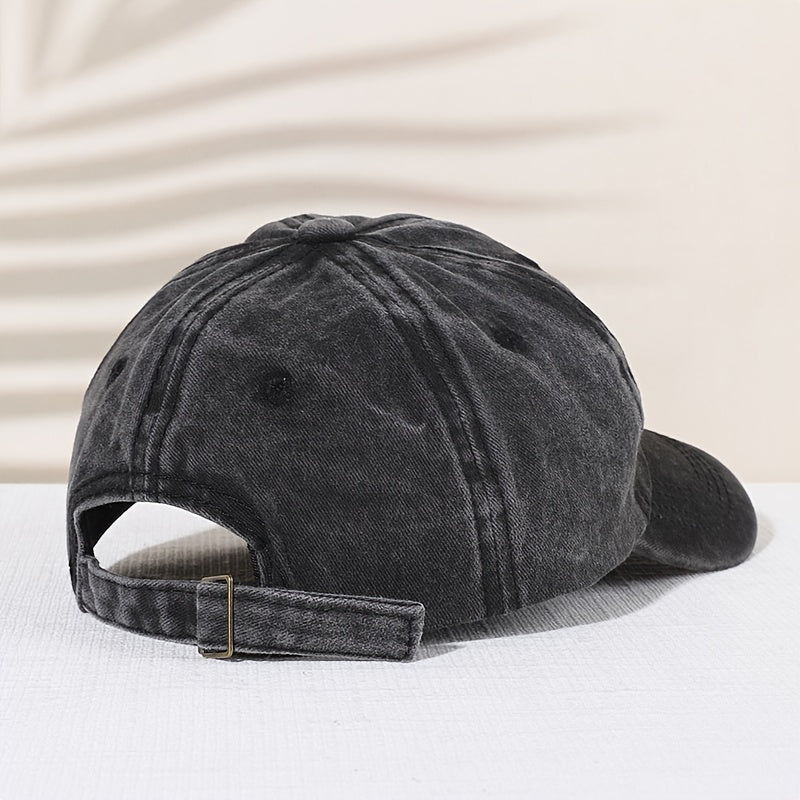 Kids Denim Sunshade Baseball Cap for Outdoor Activity