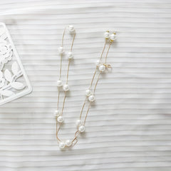 Faux Pearl Curtain Tieback for Home Hotel Dormitory