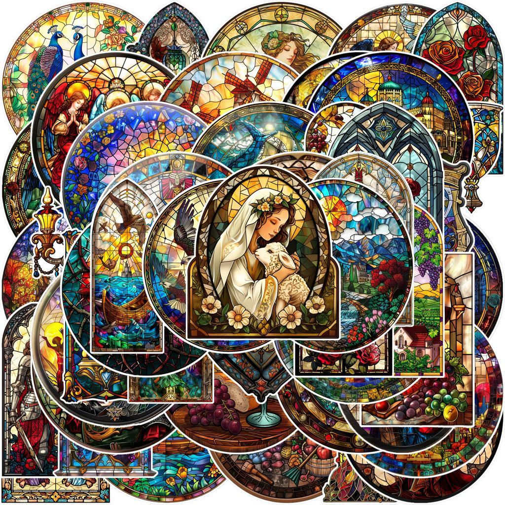 Religious Church Themed Stickers Waterproof PVC Vinyl Decals