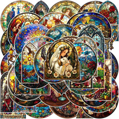 Religious Church Themed Stickers Waterproof PVC Vinyl Decals