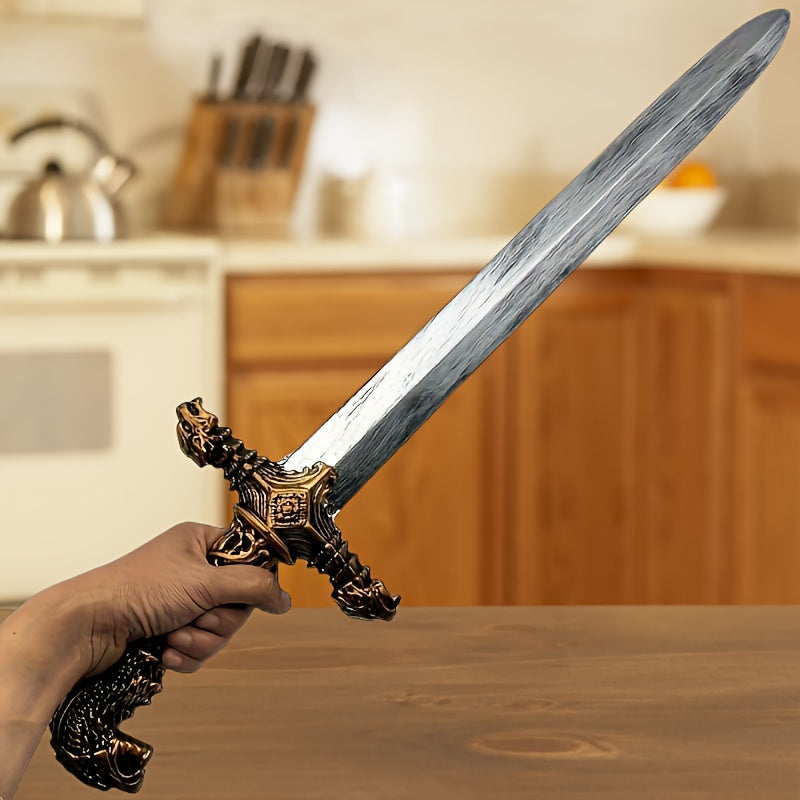 Halloween Western Style Sword Cross Rose Sword for Knight Role Play