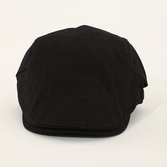 Unisex Denim Flat Cap Beret Newsboy Hat Vintage Style