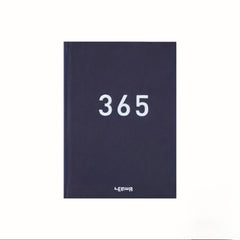 365 Days All Year Cloth Cover Planner, 18.5 X 13