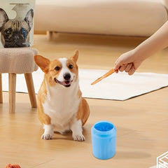 Portable Pet Foot Cleaning Cup for Quick Grooming