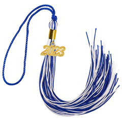 Mixed Two Tone Graduation Tassel Ribbon Cap Decoration for Graduation Party