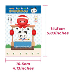 A6 Notebook Dotted Pages Playful Illustrations
