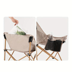 BRS Outdoor Folding Moon Chair Portable Ultra Light Camping Fishing Chair