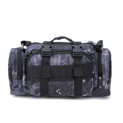Waterproof Canvas Waist Bag Men Climbing Bags Outdoor Military Tactical Camping