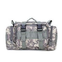 Waterproof Canvas Waist Bag Men Climbing Bags Outdoor Military Tactical Camping