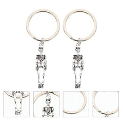 2Pcs Halloween Key Chains Key Pendants Bag Pendants Gift Supplies