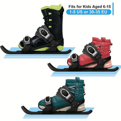 Winter Outdoor Sports Mini Skiing Shoes Small Snowboard Shoes Lightweight