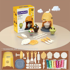 Clay Ice Cream Maker Toy - Ideal Gift for Halloween