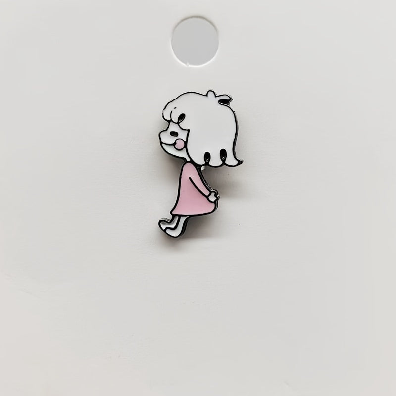 Cartoon Brooch Pin for Kids - Cute Accessory for Clothes, Bags