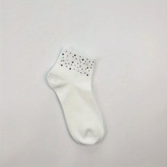 Sparkling Rhinestone Socks for Women