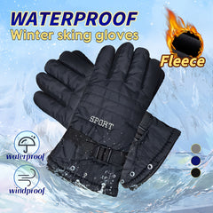 Winter Fleece Lined Waterproof Touch Screen Gloves