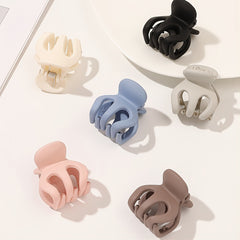 6pcs Mini Hair Claw Plastic Girls Hairpin Hair Clip Small Hair Claw