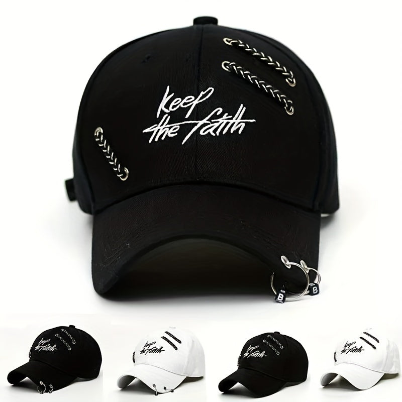 Casual Baseball Cap - All Match Hip Hop Street Style Cap