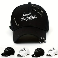 Casual Baseball Cap - All Match Hip Hop Street Style Cap