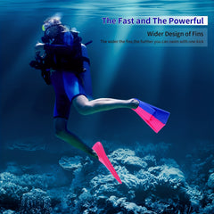 Kids Swim Silicone Fins - Beginner-friendly Swimming Fun