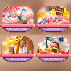 4 In 1 Mini Water Table with Removable Legs Kitchen Sink Toy