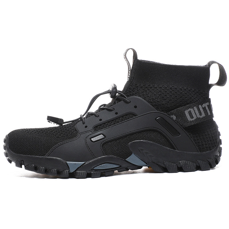 Men's Hiking Shoes Breathable Sneakers Adjustable