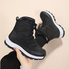 Women's Warm Snow Boots Non slip Platform High Tube Boots