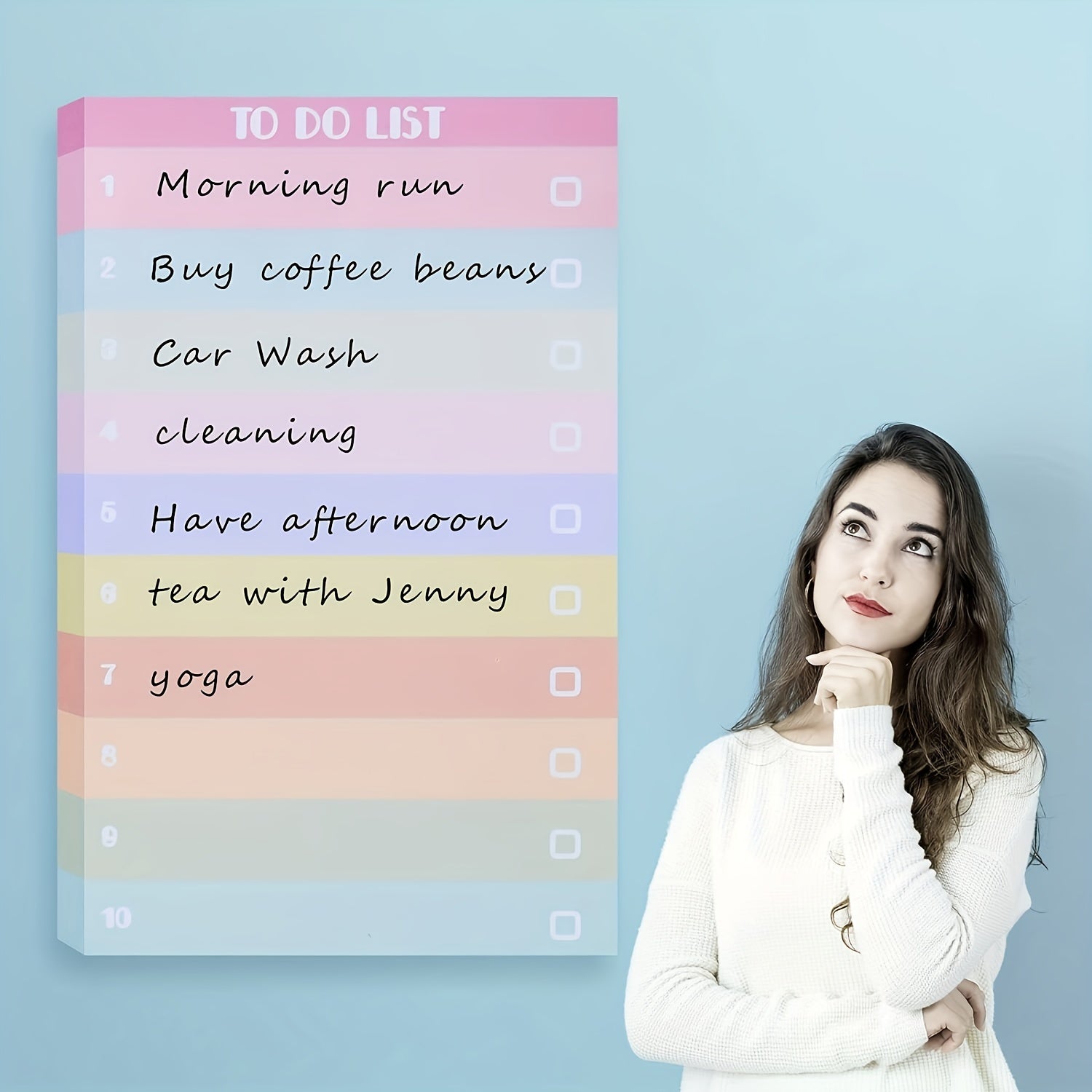 300 Sheets To Do List Notes Daily Checklist Undated Memo Pad Weekly Plan Notepad
