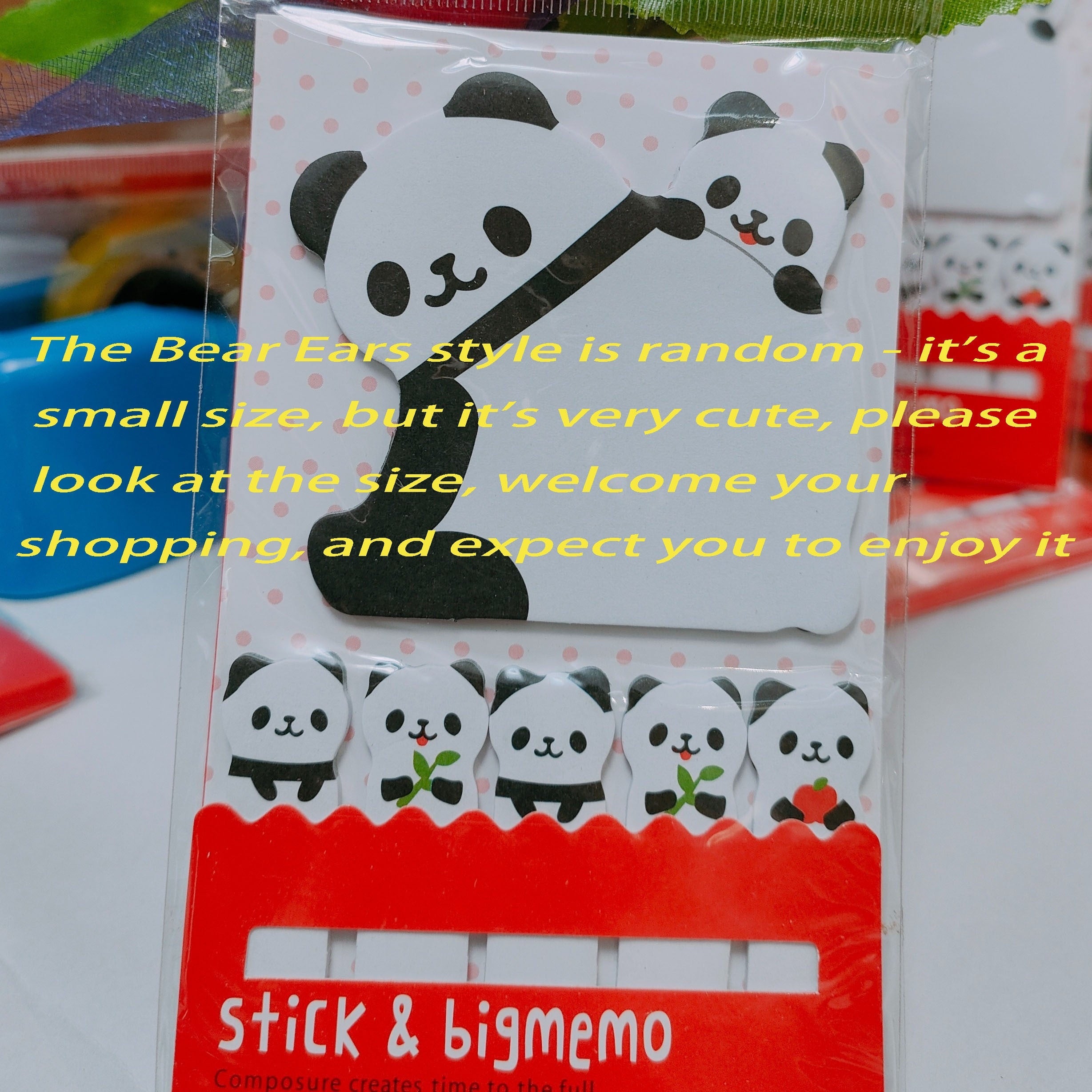 120 Sheets Cat's Paw Sticky Note Book Index Stickers