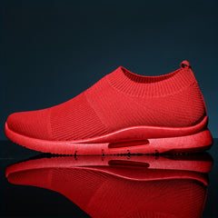 Women's Knitted Sock Sneakers Slip On Low Top Walking Shoes