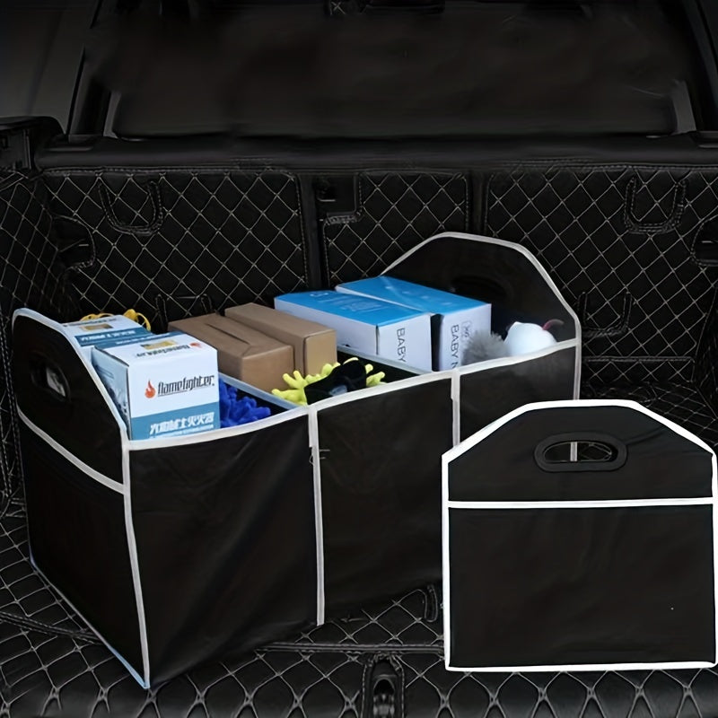 Car Trunk Storage Box Non-woven Folding Handle Bag Edge Finishing